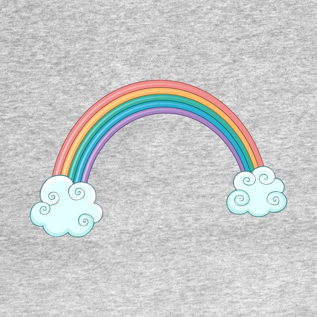 rainbow unicorn by zaki-tees